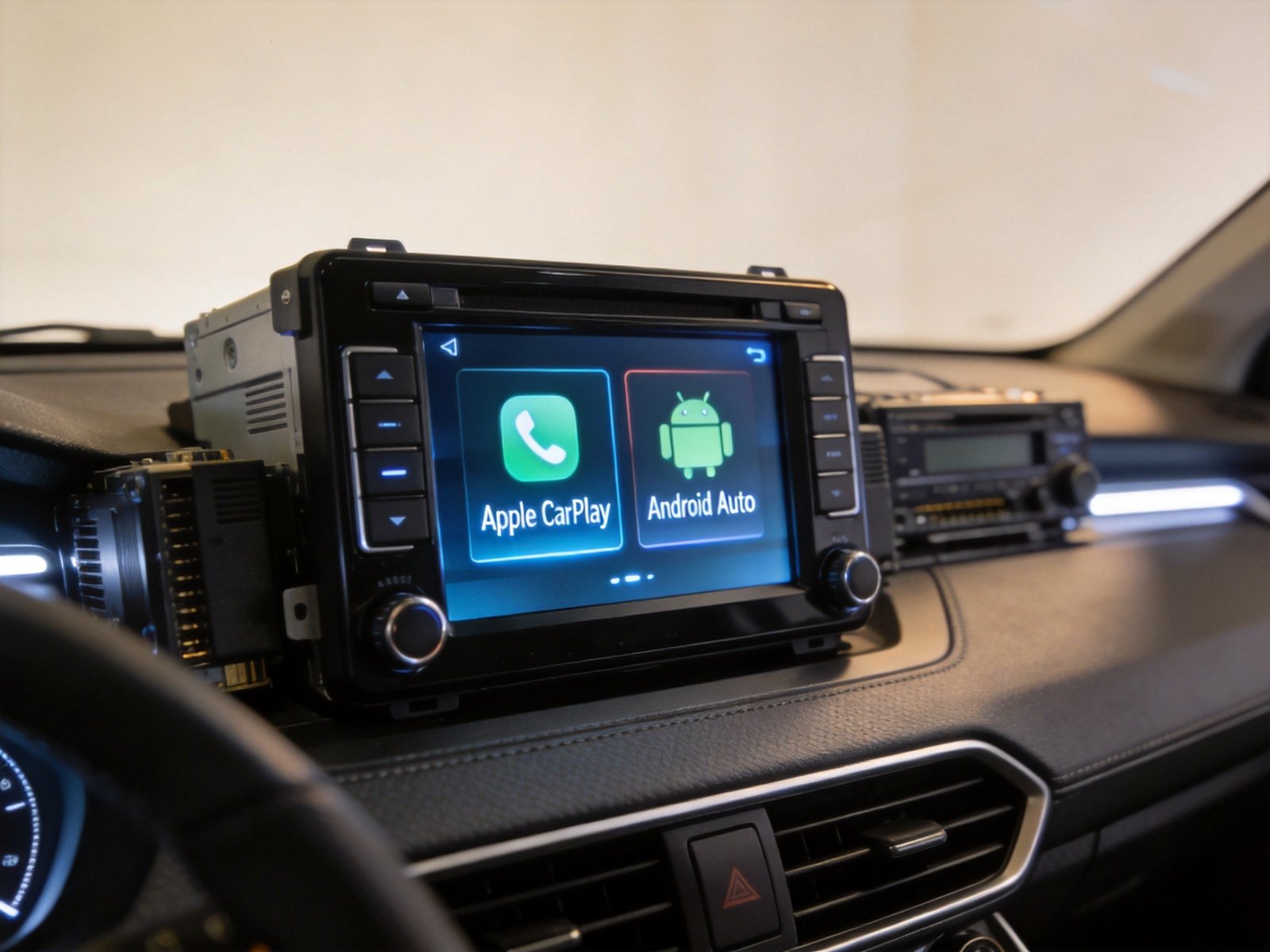 Car stereo installation